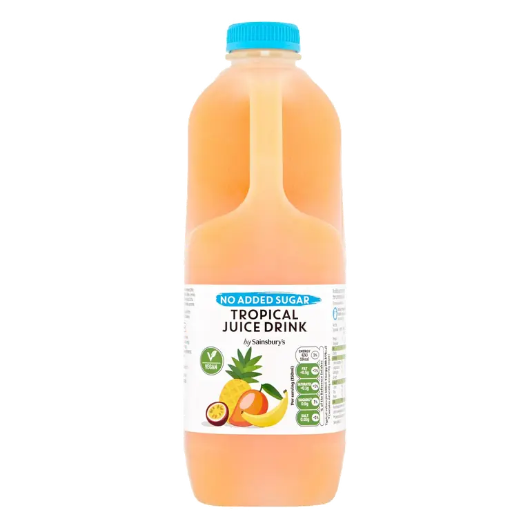 Tropical Juice Drink, No Added Sugar 2L