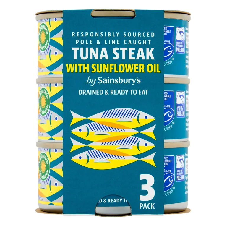 Tuna Steak in Sunflower Oil 3x120g