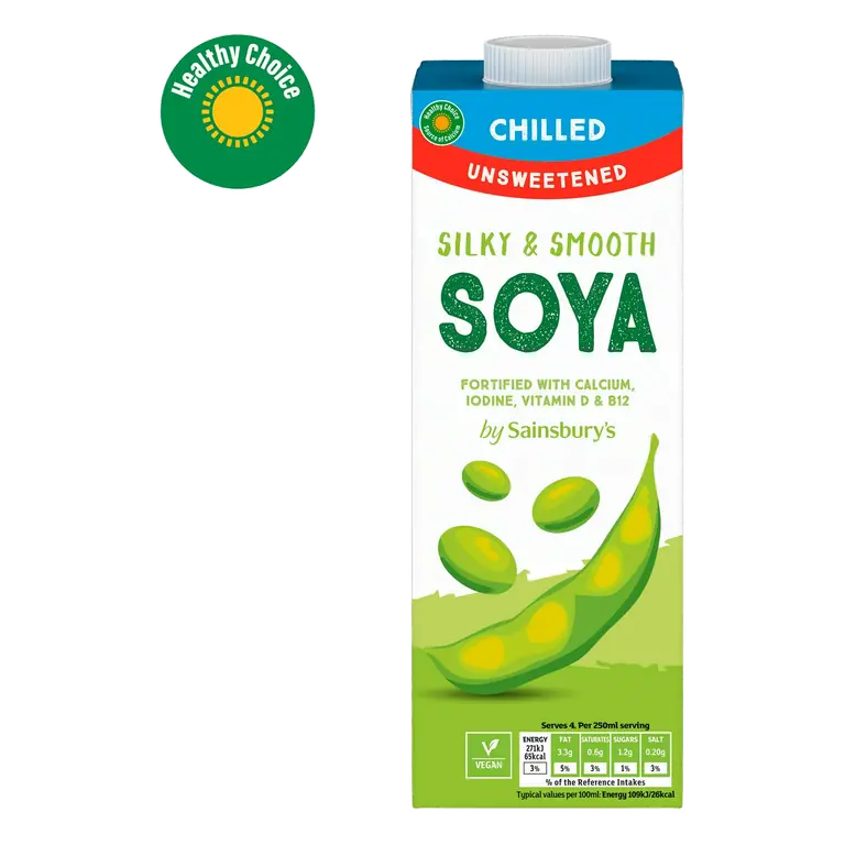 Unsweetened Soya Drink 1L