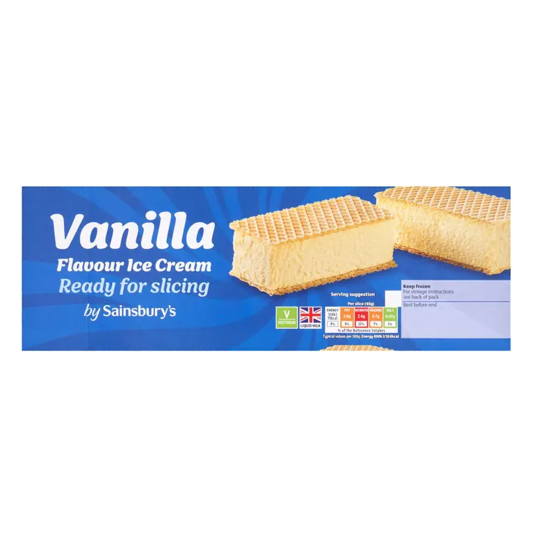 Vanilla Flavour Ice Cream 1L