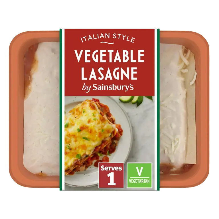 Vegetable Lasagne Ready Meal For 1 400g