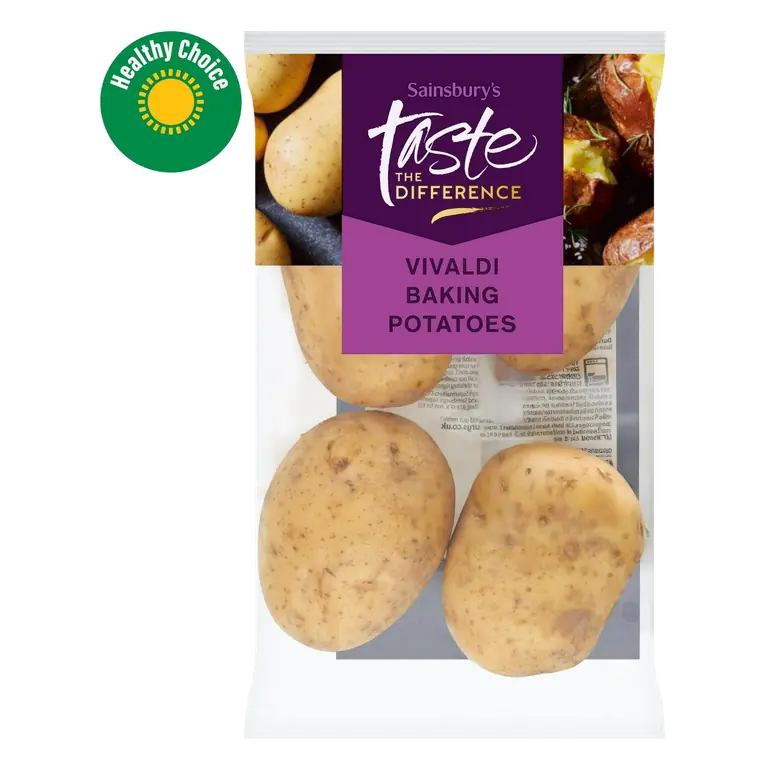 Vivaldi Baking Potatoes, Taste the Difference x4 (minimum)