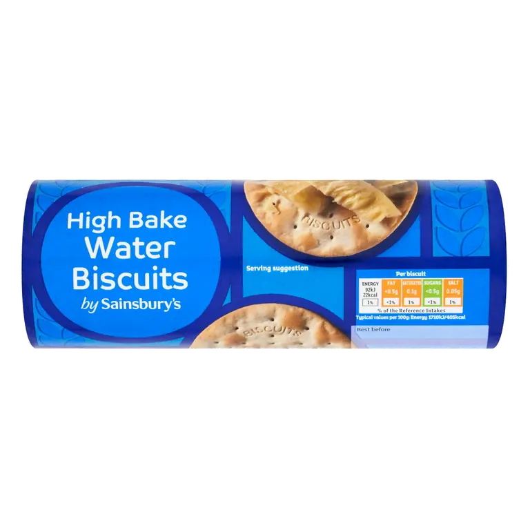 Water Biscuits, High Bake 200g