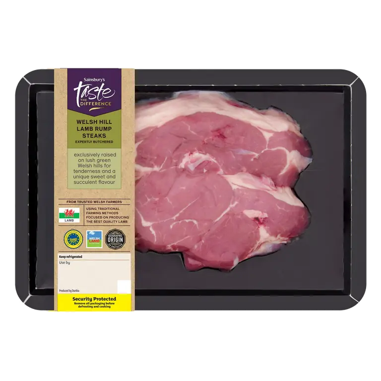 Welsh Hill Lamb Rump Steaks, Taste the Difference x2 300g