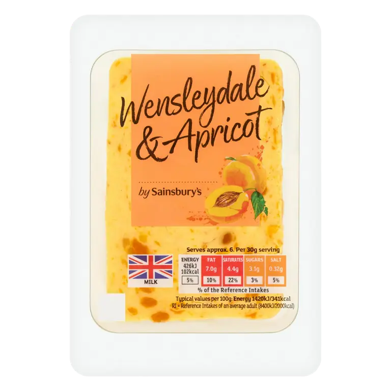 Wensleydale & Apricot Cheese 200g