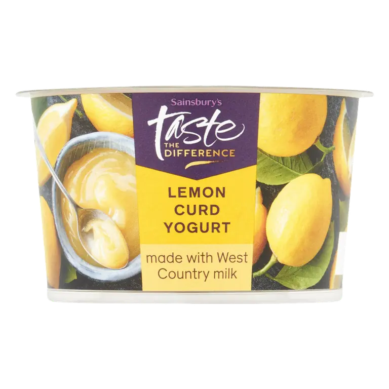 West Country Lemon Curd Yogurt, Taste the Difference 150g