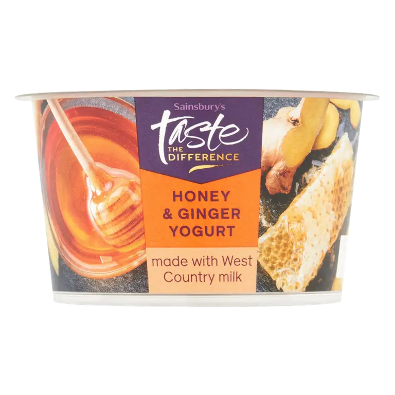 West Country Spanish Honey & Ginger Yogurt, Taste the Difference 150g