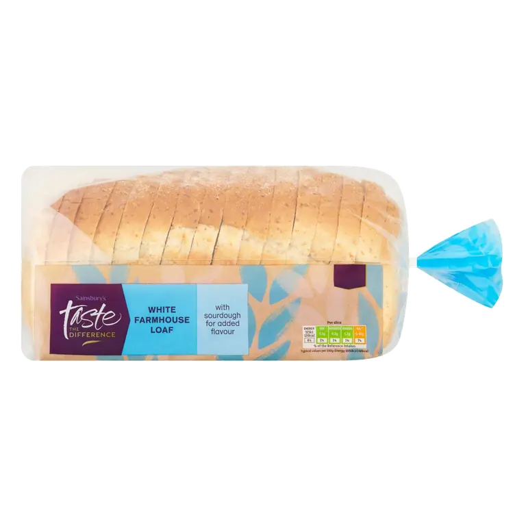 White Loaf with Sourdough Bread, Taste the Difference 800g