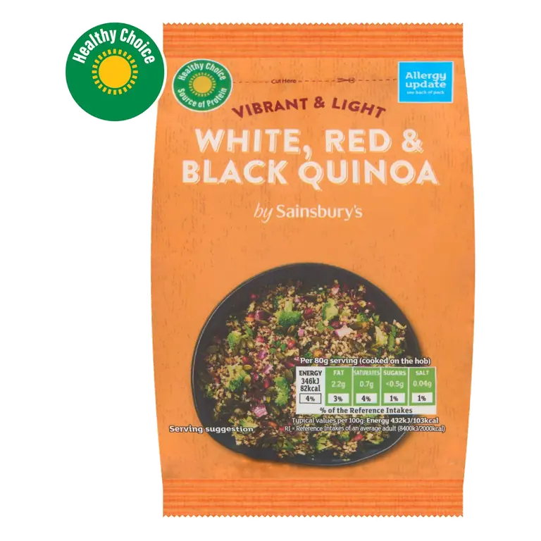 White Red & Black Quinoa 300g