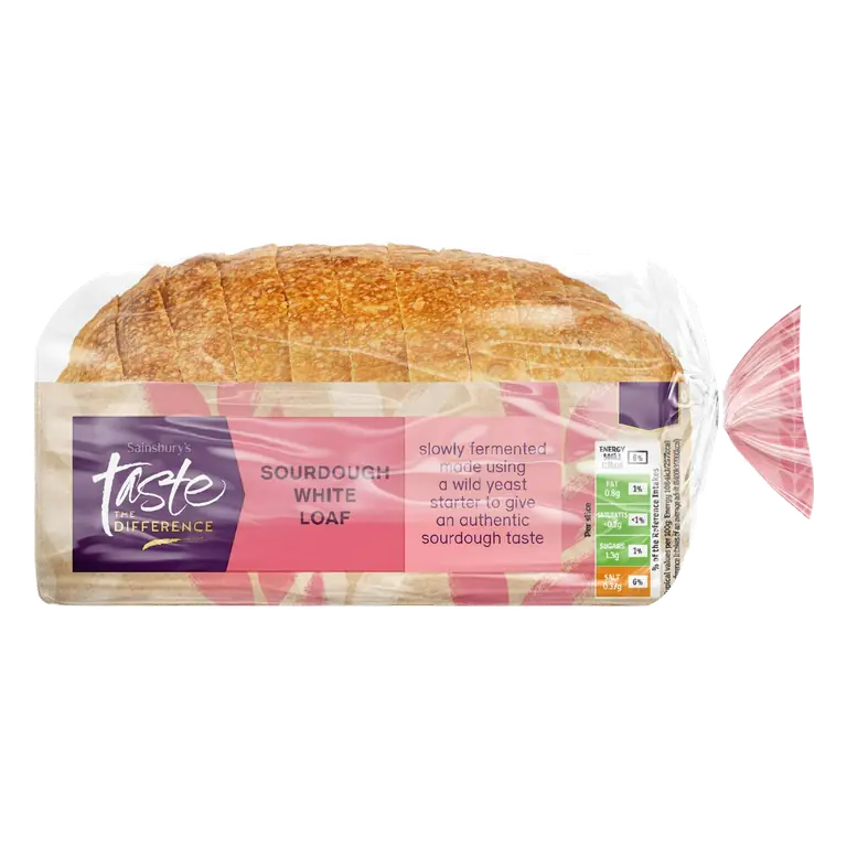 White Tinned Sourdough Bread, Taste the Difference 500g