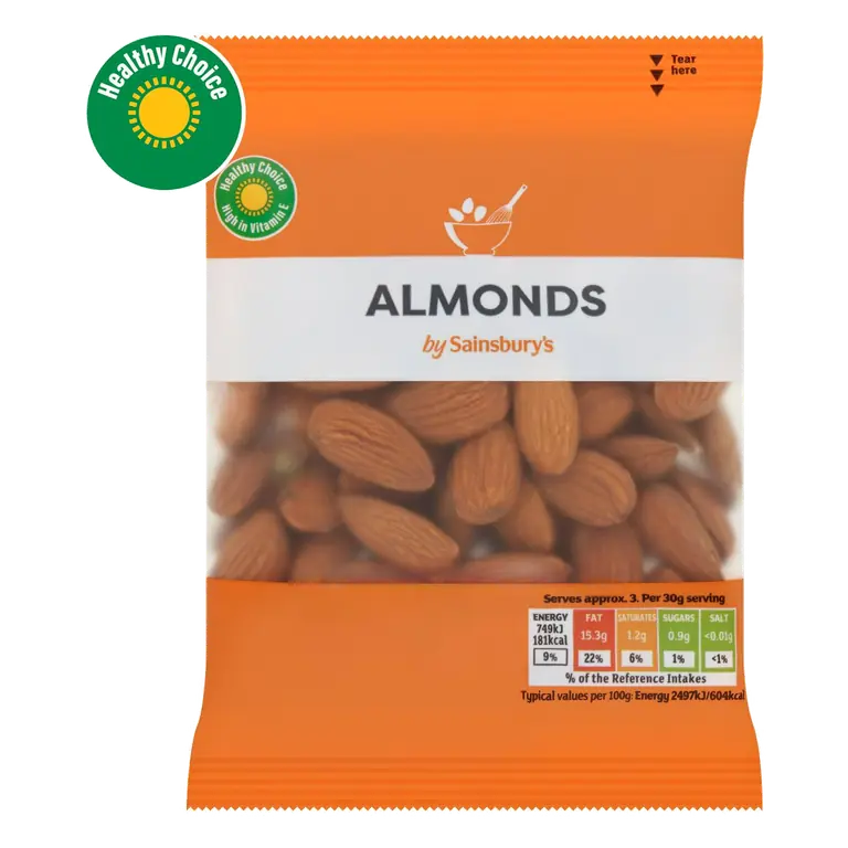 Whole Almonds 100g