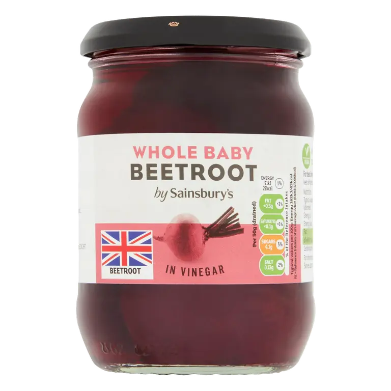 Whole Baby Pickled Beetroot in Vinegar 340g (221g*)