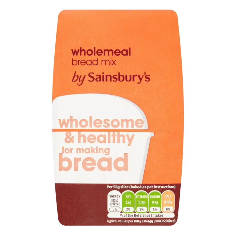 Wholemeal Bread Mix 500g