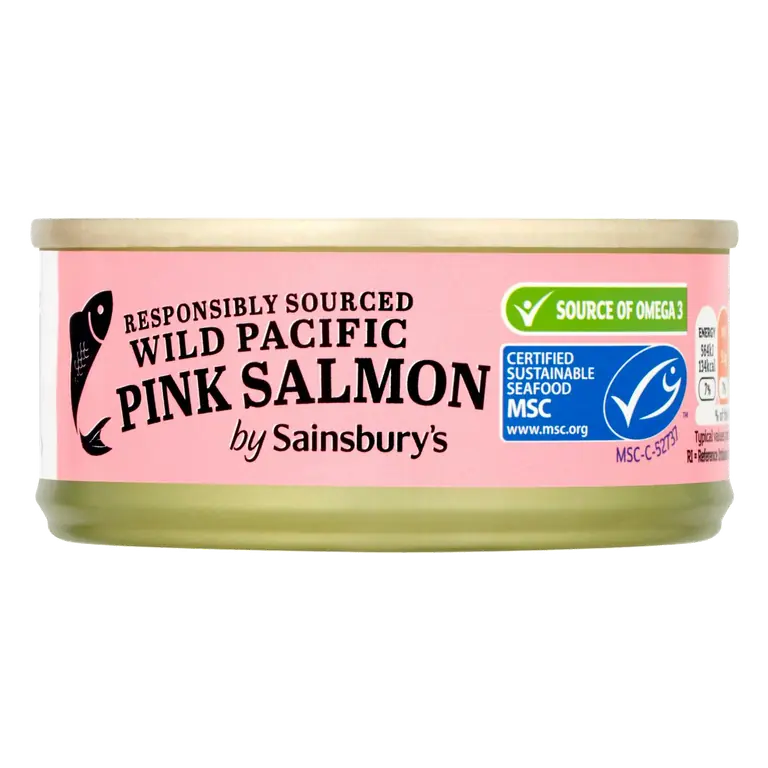 Wild Pacific Pink Salmon 105g