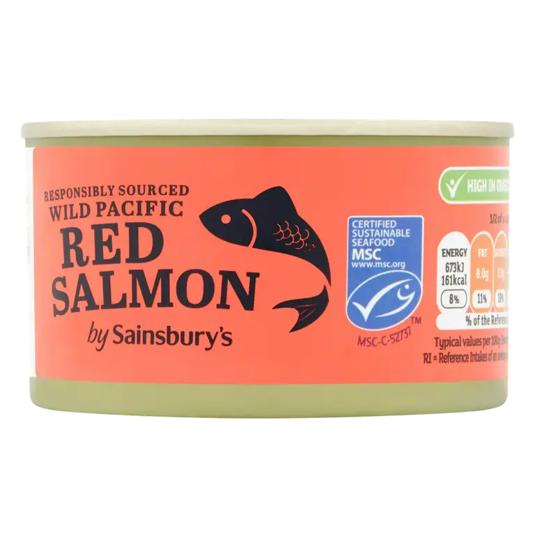 Wild Pacific Red Salmon 212g