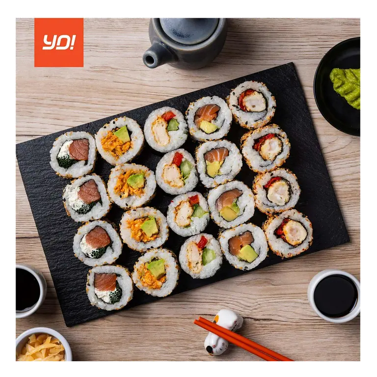 YO! 20 Pieces Sushi Mixed Rolls Sharer