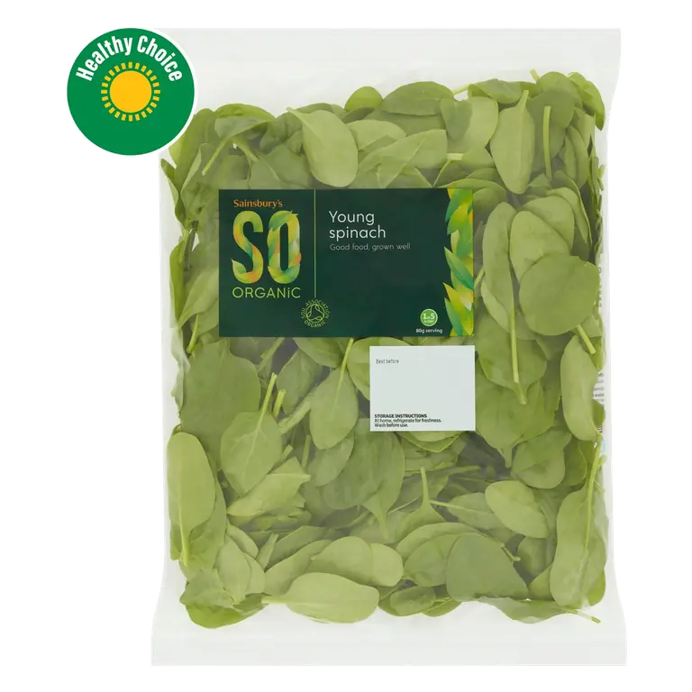 Young Spinach, SO Organic 200g