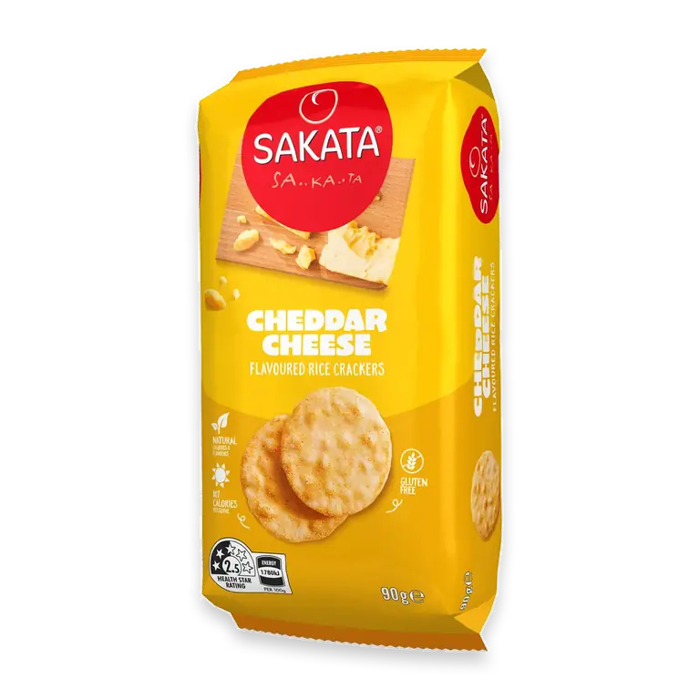 Rice Crackers Cheese Snack
