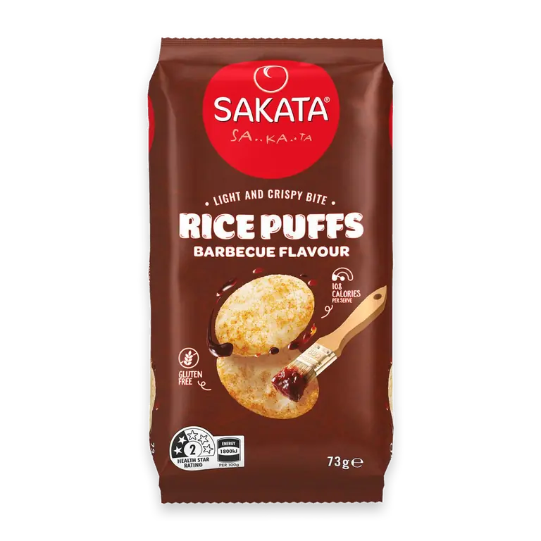 Rice Puff Crisps Barbecue