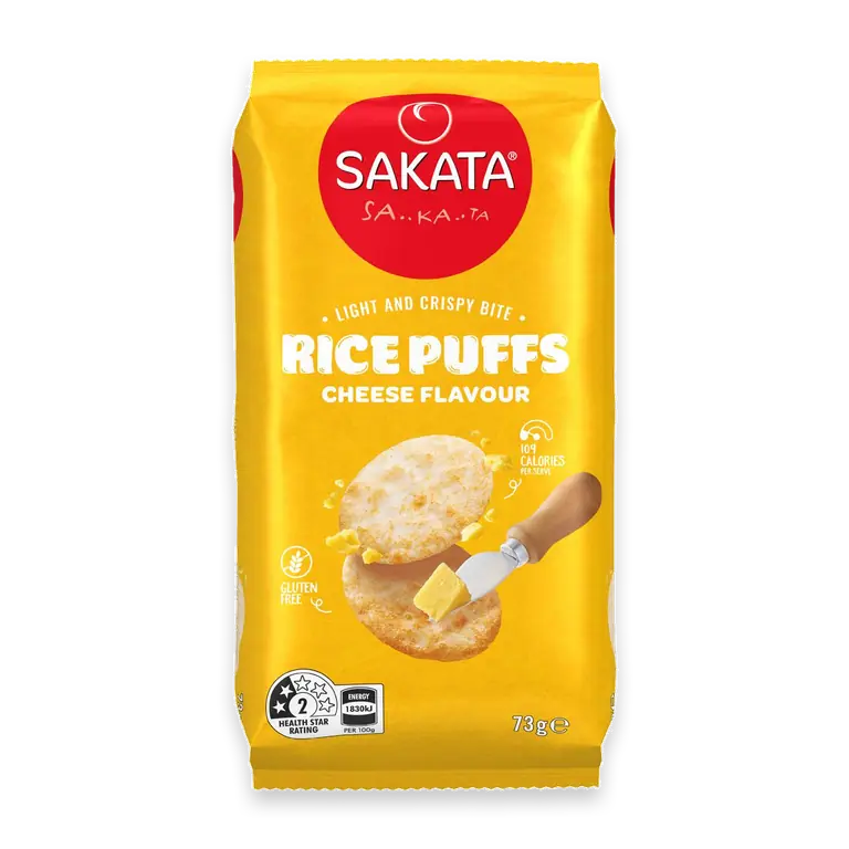 Rice Puff Crisps Cheese