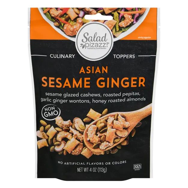 Asian Sesame Ginger Salad Toppers