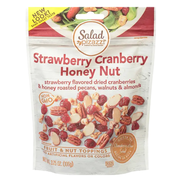 Strawberry Cranberry Honey Nut Toppings