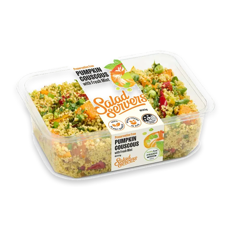 Pumpkin Couscous With Fresh Mint