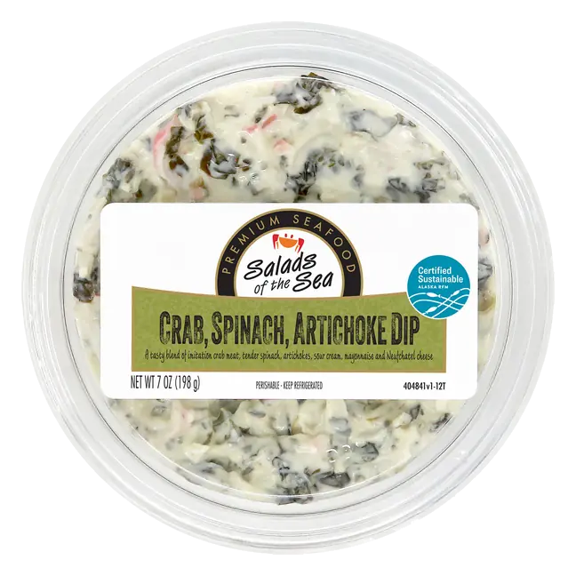 Crab Spinach & Artichoke Dip