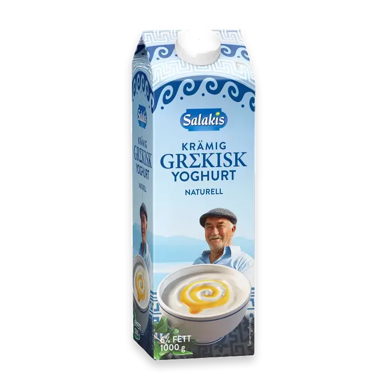 Grekisk yoghurt 6% 1000g