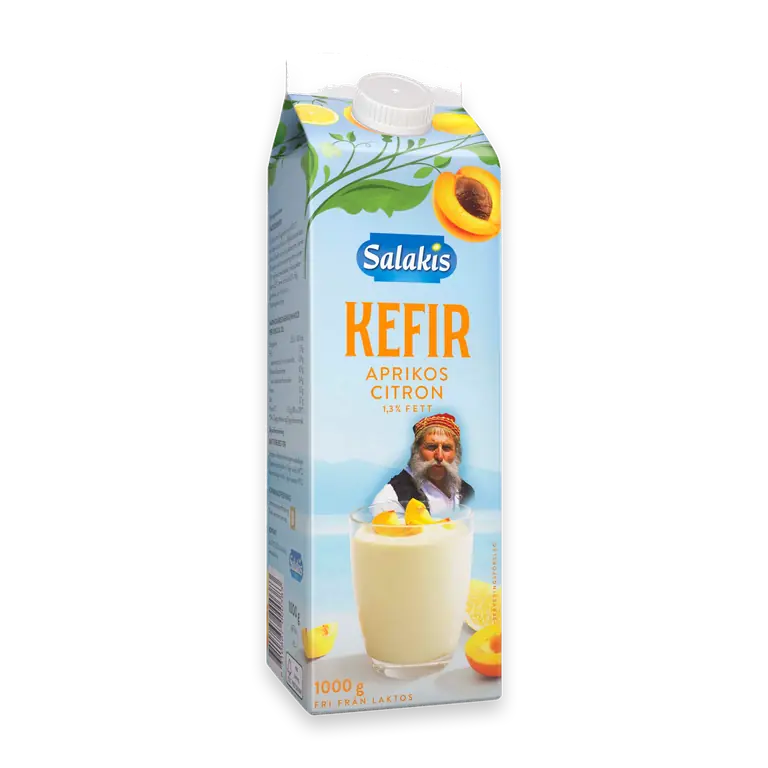 Kefir Aprikos & citron 1.3%