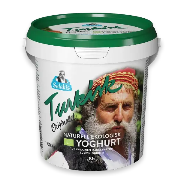 Yoghurt Turkisk Naturell 10% Ekologisk 1000g