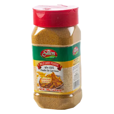 Spices Curry Powder Jar Mild 200 g