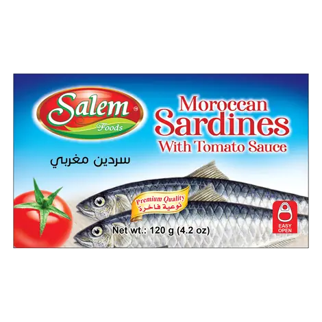 Moroccan Sardines With Tomato Sauce 120 g