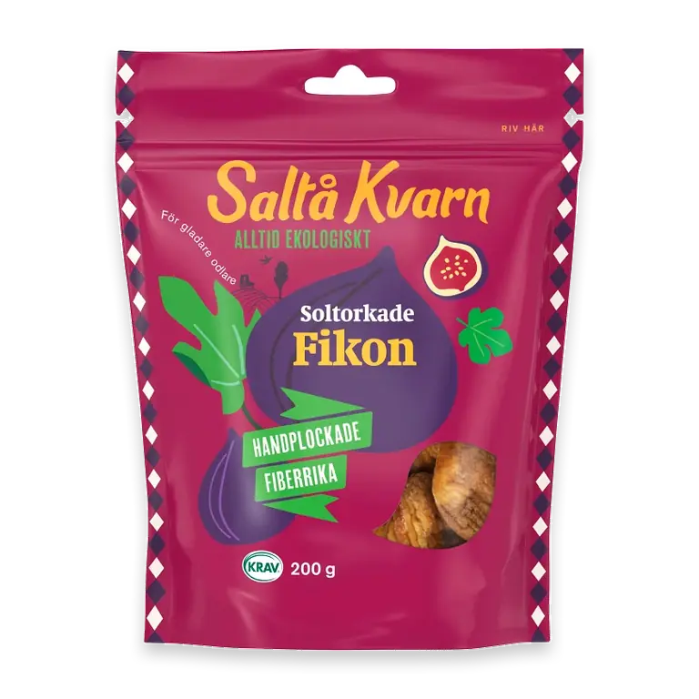 Fikon Soltorkade 200g Krav