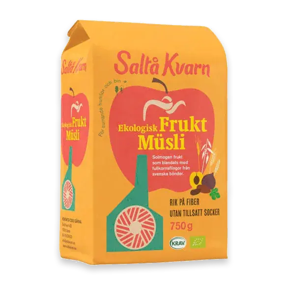 Russin Aprikos Dadlar Fikon Äpple Frukt Müsli