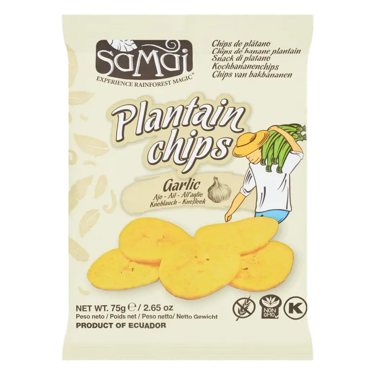 Garlic Plantain Chips