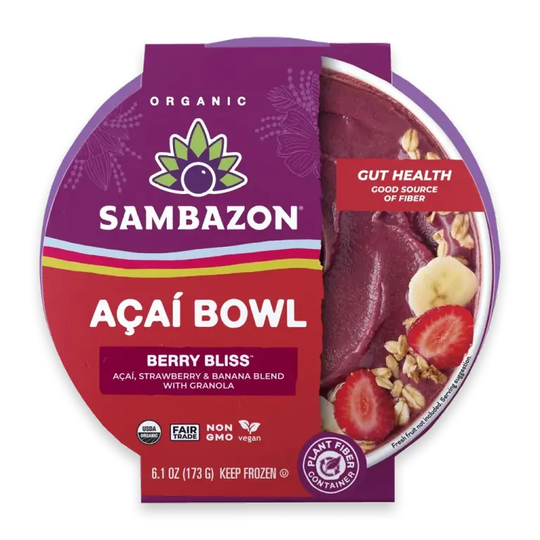 Berry Bliss Organic Frozen Acai Bowl