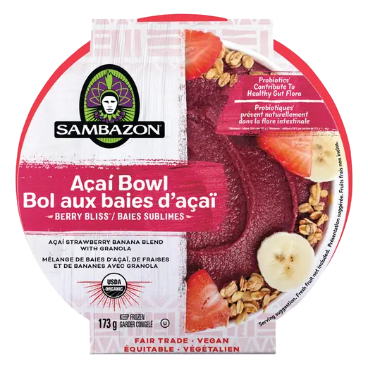 Frozen Acai Bowl Berry Bliss 173 g
