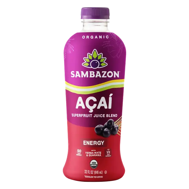 Organic Acai Energy Superfood Juice Blend Refrigerated