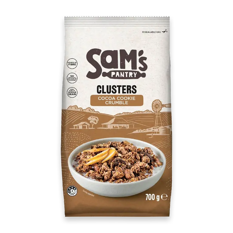Clusters Cocoa Cookie Crumble
