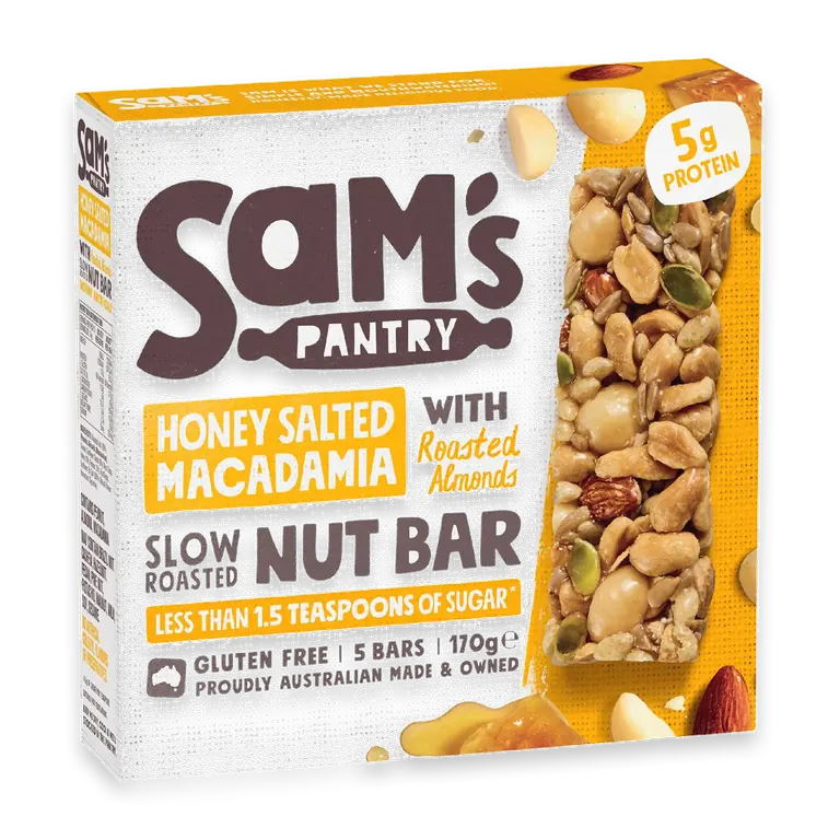 Nut Bar Honey Salted Macadamia & Almonds