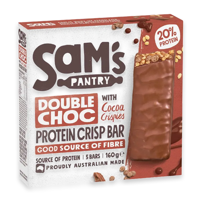Protein Crisp Bars Double Choc