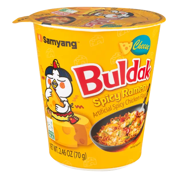Buldak Cheese Spicy Chicken Ramen
