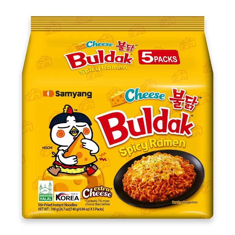 Buldak Cheese Spicy Ramen