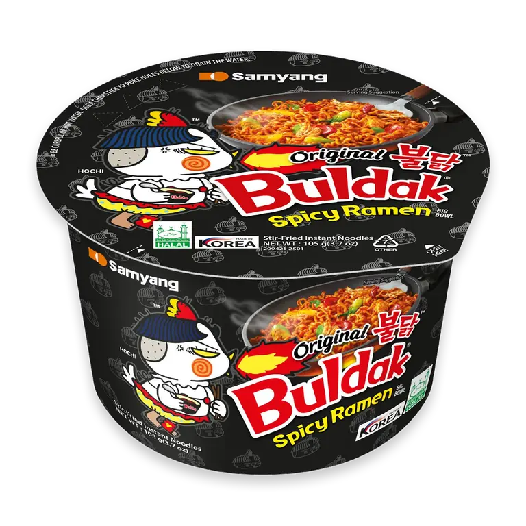 Buldak Original Spicy Ramen Big Bowl
