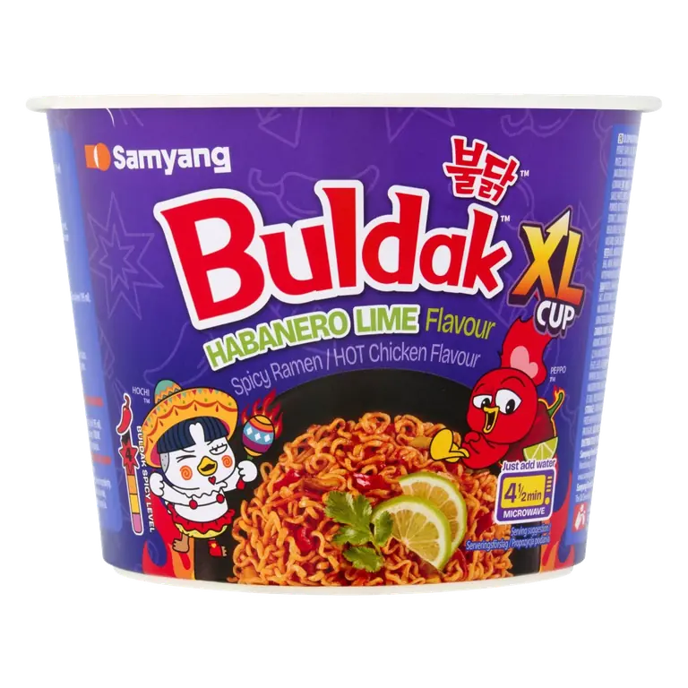 Buldak Ramen Habanero XL Cup 135g