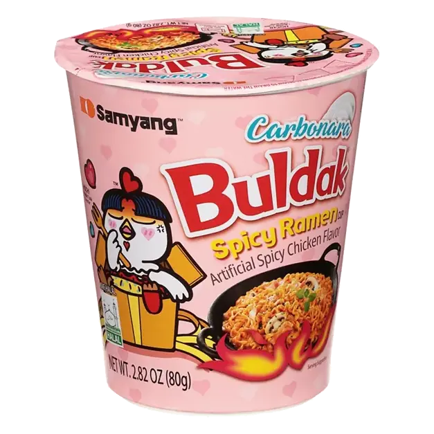 Buldak Spicy Carbonara Ramen