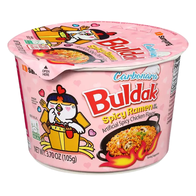 Buldak Spicy Chicken Flavor Ramen Noodle Big Bowl