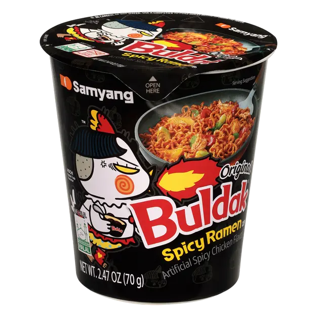 Buldak Spicy Chicken Flavor Ramen Noodle Cup