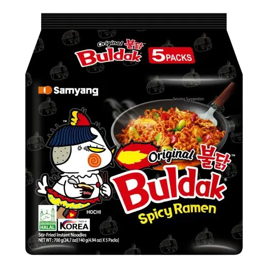 Buldak Spicy Ramen Original 5 Pack